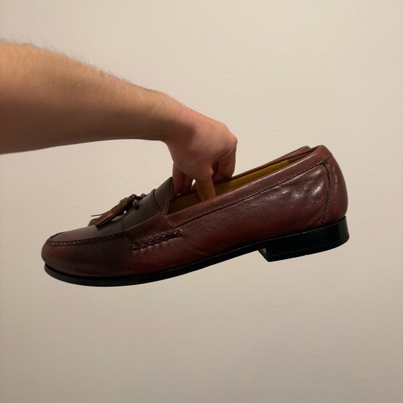 Cole Haan Nike Air Brown Leather Shoes Men’s Size 12 - Picture 7 of 12